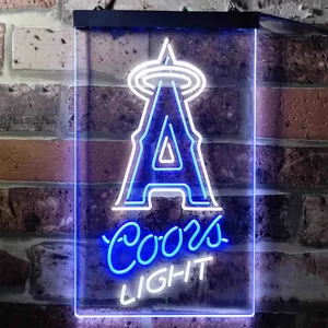Los Angeles Angels Coors Light Neon-Like LED Sign