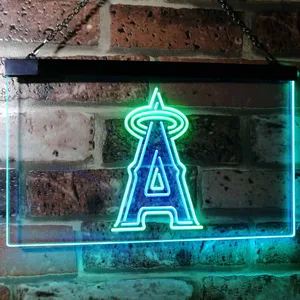 Los Angeles Angels of Anaheim Logo 1 Neon-Like LED Sign