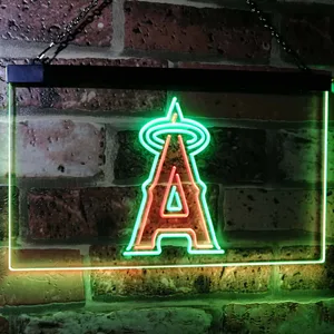 Los Angeles Angels of Anaheim Logo 1 Neon-Like LED Sign