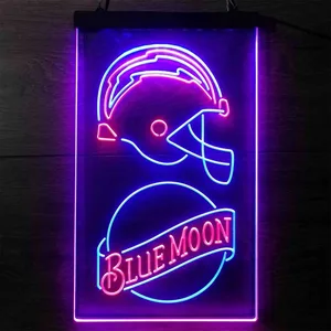 Los Angeles Chargers Blue Moon Neon-Like LED Sign