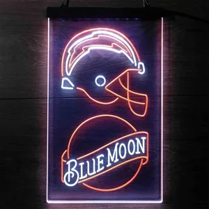 Los Angeles Chargers Blue Moon Neon-Like LED Sign
