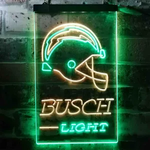 Los Angeles Chargers Busch Light 2 Neon-Like LED Sign
