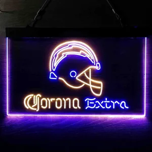 Los Angeles Chargers Corona Extra Neon-Like LED Sign