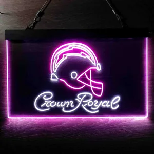 Los Angeles Chargers Crown Royal Neon-Like LED Sign