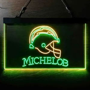 Los Angeles Chargers Michelob Neon-Like LED Sign