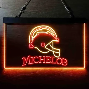 Los Angeles Chargers Michelob Neon-Like LED Sign