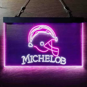Los Angeles Chargers Michelob Neon-Like LED Sign