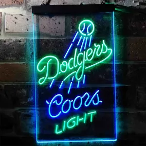 Los Angeles Dodgers Coors Light Neon-Like LED Sign