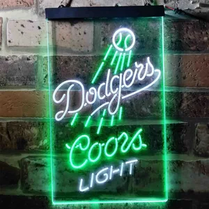 Los Angeles Dodgers Coors Light Neon-Like LED Sign