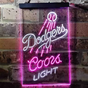 Los Angeles Dodgers Coors Light Neon-Like LED Sign