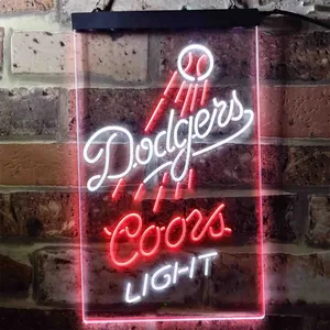 Los Angeles Dodgers Coors Light Neon-Like LED Sign