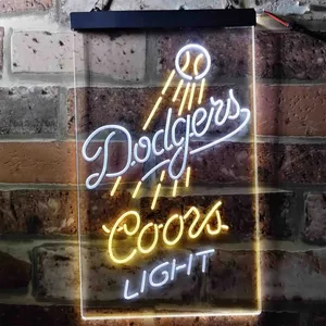 Los Angeles Dodgers Coors Light Neon-Like LED Sign