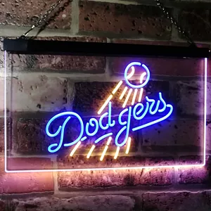 Los Angeles Dodgers Logo 1 Neon-Like LED Sign