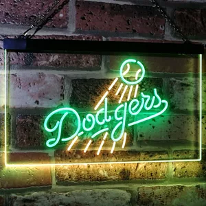 Los Angeles Dodgers Logo 1 Neon-Like LED Sign