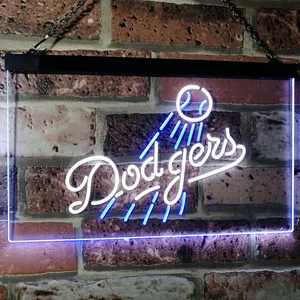 Los Angeles Dodgers Logo 1 Neon-Like LED Sign