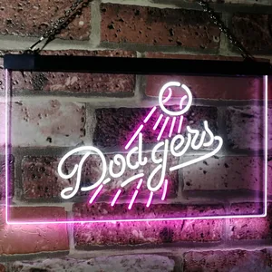 Los Angeles Dodgers Logo 1 Neon-Like LED Sign
