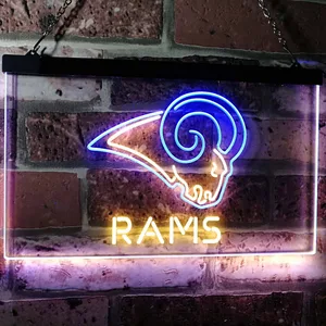 Los Angeles Rams Neon-Like LED Sign - Legacy Edition