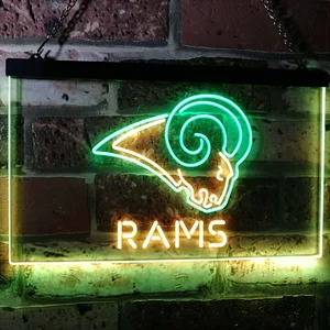 Los Angeles Rams Neon-Like LED Sign - Legacy Edition