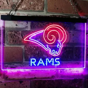 Los Angeles Rams Neon-Like LED Sign - Legacy Edition