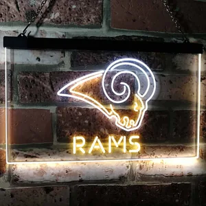 Los Angeles Rams Neon-Like LED Sign - Legacy Edition