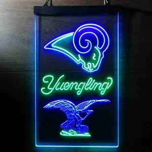 Los Angeles Rams Yuengling Neon-Like LED Sign