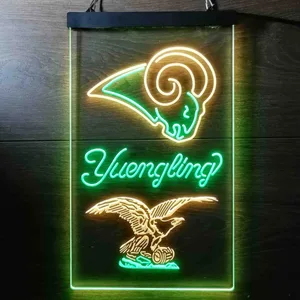 Los Angeles Rams Yuengling Neon-Like LED Sign