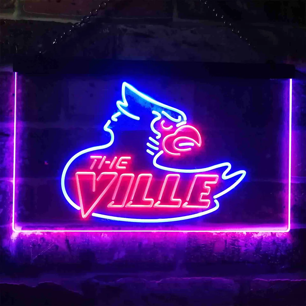 Louisville Cardinals The Ville Neon-Like LED Sign