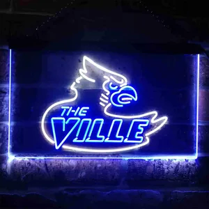 Louisville Cardinals The Ville Neon-Like LED Sign