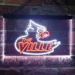 Louisville Cardinals The Ville Neon-Like LED Sign