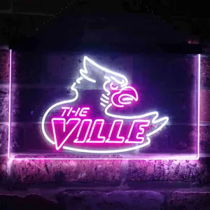 Louisville Cardinals The Ville Neon-Like LED Sign