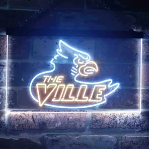 Louisville Cardinals The Ville Neon-Like LED Sign