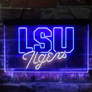 LSU Tigers Logo 2 Neon-Like LED Sign - Legacy Edition