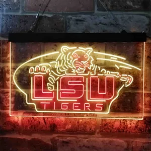 LSU Tigers Logo Neon-Like LED Sign - Legacy Edition