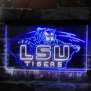 LSU Tigers Logo Neon-Like LED Sign - Legacy Edition