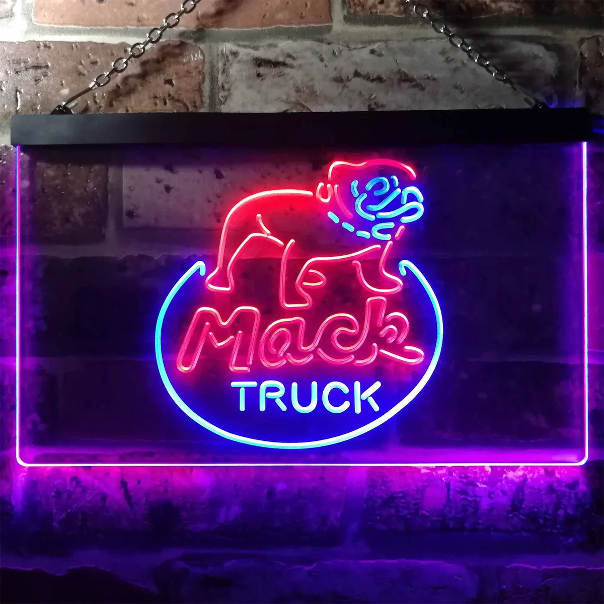 Mack Truck Neon-Like LED Sign
