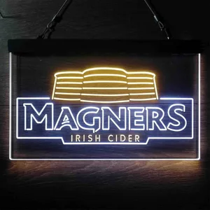 Magners Irish Cider Logo Neon-Like LED Sign