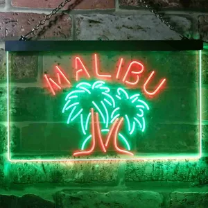 Malibu Logo 1 Neon-Like LED Sign