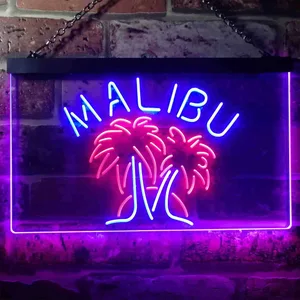 Malibu Logo 1 Neon-Like LED Sign