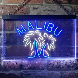 Malibu Logo 1 Neon-Like LED Sign