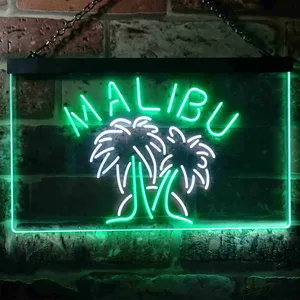 Malibu Logo 1 Neon-Like LED Sign