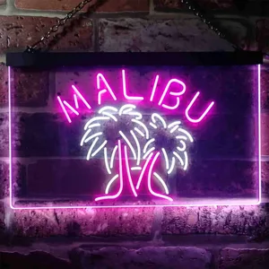 Malibu Logo 1 Neon-Like LED Sign