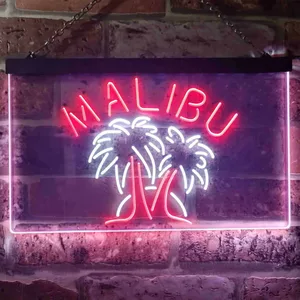 Malibu Logo 1 Neon-Like LED Sign