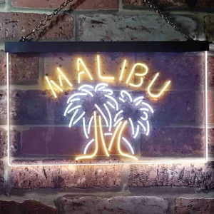 Malibu Logo 1 Neon-Like LED Sign