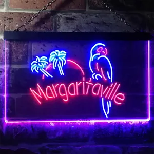 Margaritaville Parrot 2 Neon-Like LED Sign