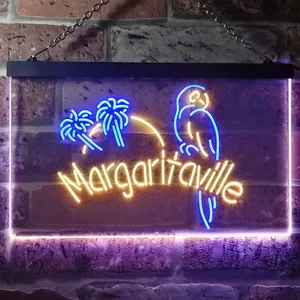 Margaritaville Parrot 2 Neon-Like LED Sign