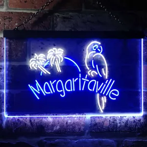 Margaritaville Parrot 2 Neon-Like LED Sign