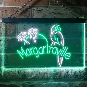 Margaritaville Parrot 2 Neon-Like LED Sign