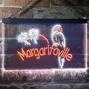 Margaritaville Parrot 2 Neon-Like LED Sign