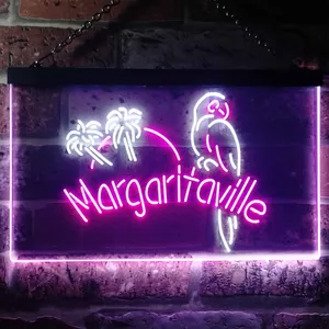 Margaritaville Parrot 2 Neon-Like LED Sign