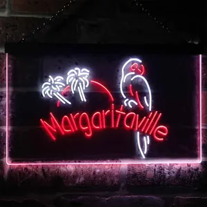 Margaritaville Parrot 2 Neon-Like LED Sign